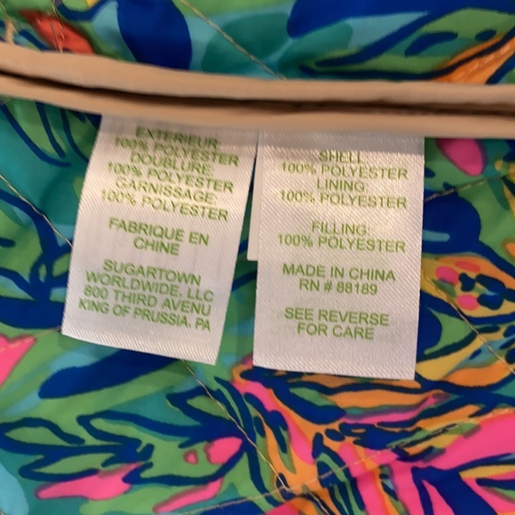 Lilly Pulitzer Quilted Vest - Picture 6 of 9